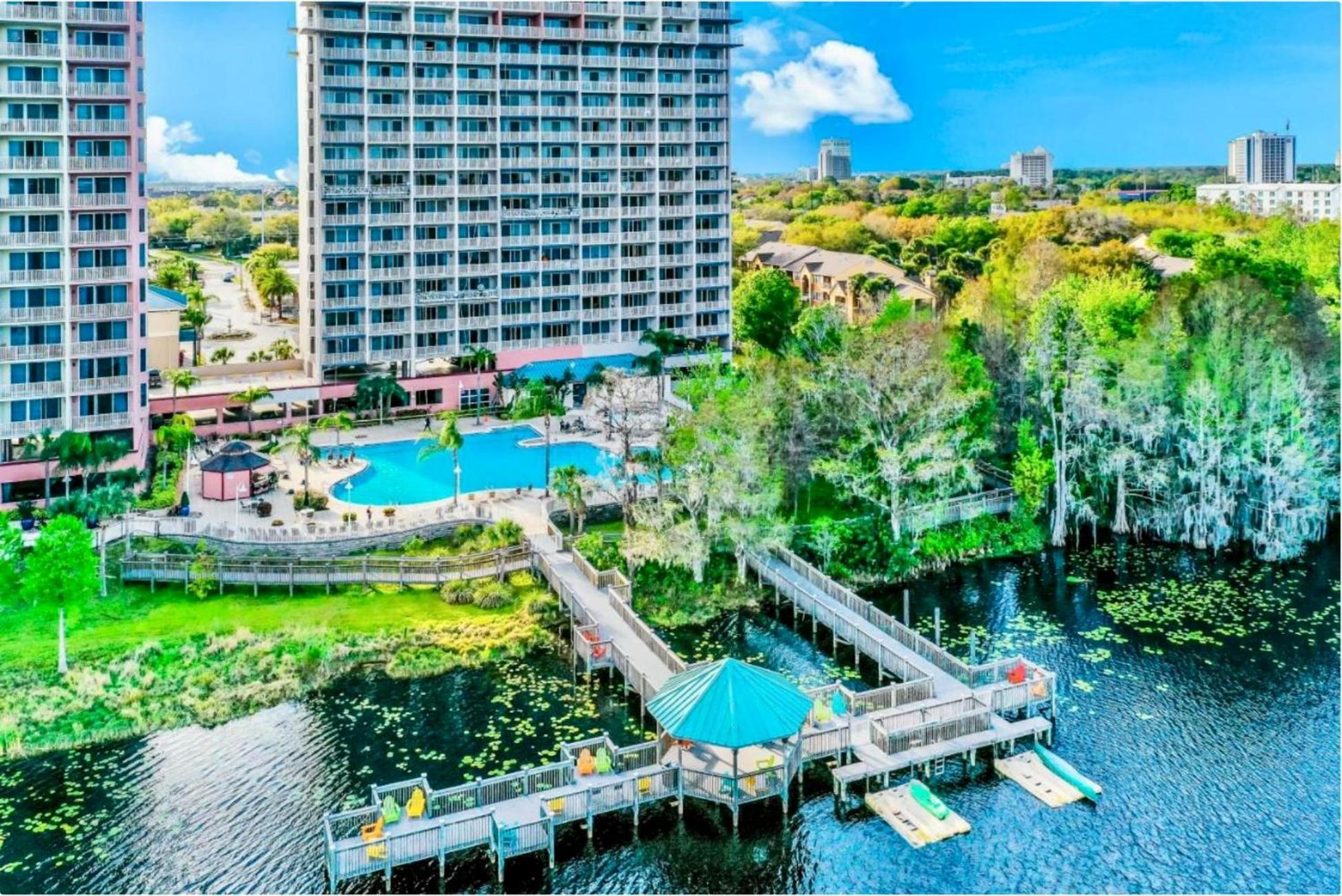 Balcony King Suite - Lake & Pool View Orlando Extérieur photo